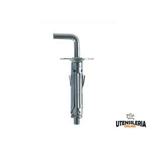 Cheville en acier SBS 8/2 avec crochet moyen de 12mm (100pcs) - Product Image 2