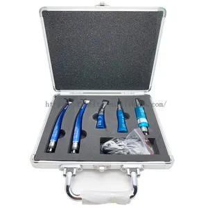 Kit manipolo dentale ad alta velocità stile n-sk pulsante turbina ad aria set di manipoli a 2 fori/4 fori per unità dentale