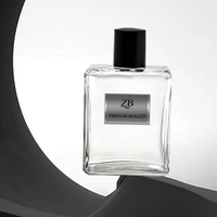 Flacon de parfum vide en verre carré de haute qualité, poli, pour homme et femme, par un fabricant de design