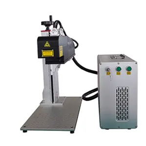 Máy Khắc Laser Bằng Sợi Quang 3d 50W Questt Laser Trên Đường Cong Kim Loại