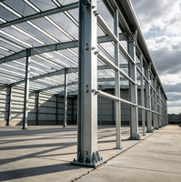 Atelier modulaire extensible en acier, structure métallique évolutive pour répondre aux besoins de production d'entreprises en croissance