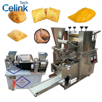 Machine à fabriquer des samosas, empanadas et raviolis entièrement automatique de grande taille avec moteur, en acier inoxydable 304 SUS, haute capacité