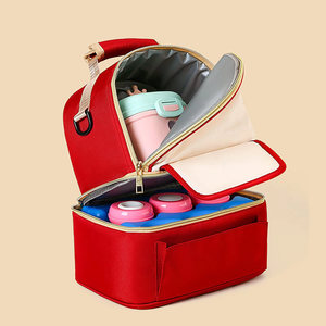 <span class=keywords><strong>Sac</strong></span> isotherme en polyester aux couleurs vives pour <span class=keywords><strong>maman</strong></span>, idéal pour la garderie, le bureau, le transport de lait, le stockage des repas, la <span class=keywords><strong>plage</strong></span> et comme <span class=keywords><strong>sac</strong></span> pour tire-lait - Product Image 3