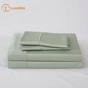 100% bambu lençol encaixe lençol roupa de cama