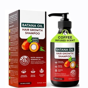 Shampooing pour la croissance des cheveux à l'huile de Batana 100% biologique, personnalisé par OEM, pour hommes et femmes, infusé à l'huile d'arbre à thé - Product Image 1