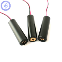 Module de Diode Laser à points rouges, ajustables, 5V 10mw 650nm, 2 pièces