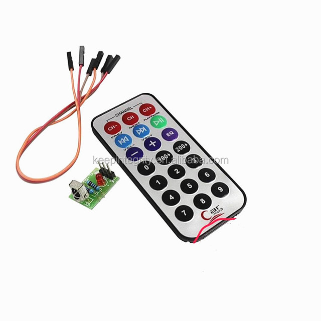 3-piece Set MCU Infrared Remote Control Module Receiver HX1838+NEC Code IR Controller