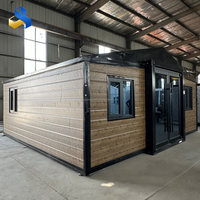 Fournisseur chinois personnalise des maisons conteneurs extensibles et pliables de 20/40 pieds, maisons préfabriquées avec chambre, maisons pliantes