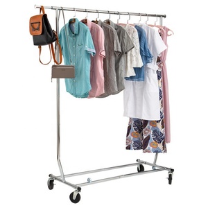 Durable <span class=keywords><strong>de</strong></span> doble rieles ropa <span class=keywords><strong>de</strong></span> prendas <span class=keywords><strong>de</strong></span> vestir Rack perchas secador <span class=keywords><strong>de</strong></span> Hanger - Product Image 4