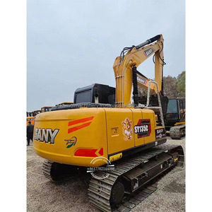 99% Nueva excavadora SANY SY135U Japón Isuzu motor nuevo SANY medio SY75 SY95 SY135 excavadoras venta componentes básicos incluidos - Product Image 1