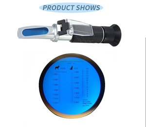 Gran oferta, báscula separada hecha en China para orina de gato y perro, práctica bolsa de transporte, estilos de aluminio puro, refractómetro veterinario - Product Image 4