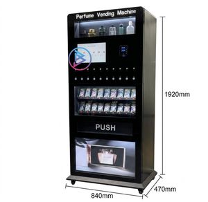 Nouvelle machine distributrice de parfum sur pied 2-en-1 à 10 buses, personnalisable avec distributeur de boîtes de parfum pour centres commerciaux - Modèle 2026 - Product Image 2