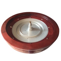 Vente chaude de roue de roulette en bois de 32 pouces de diamètre pour le jeu de table de casino 4 jeux