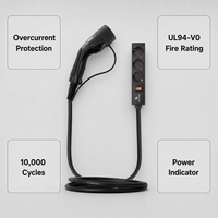Nouvel adaptateur de charge véhicule-chargeur JOYCHARGE V2L Type 2 16A 3,7 kW avec 3 prises allemandes