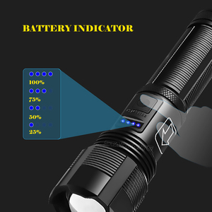 Starynite Bán hàng nóng cạnh tranh có thể sạc lại 20W XHP50 dẫn đèn pin - Product Image 6