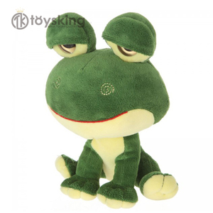 Adorable y Divertido Peluche de Rana Sonriente, Regalo Promocional <span class=keywords><strong>2020</strong></span>, Peluche Personalizado, Lindo y Suave, Animal de Peluche de Rana Verde - Product Image 4