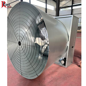 Énorme hotte de piégeage d'air obturateur de débit/obturateur Type cône ventilateur axial serre électrique ferme avicole OEM - Product Image 3