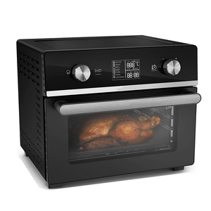 Friteuse à <span class=keywords><strong>air</strong></span> Easy Fry, <span class=keywords><strong>multicuiseur</strong></span>, four, 20 L, 10 programmes, friteuse sans huile, 3 niveaux de cuisson, carré, moderne, compact, extra-croquant, noir - Product Image 3