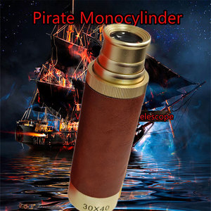 Brass Antique Monocular 30X40 Waterproof Portable Folding HD Zoom Retractable <b>Telescope</b> for <b>Outdoor</b> Hunting with Optical Lenses - Product Image 4