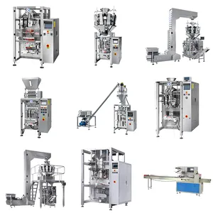 Máquina de embalagem automática multifuncional, embalagem multi-funcional para doces porcas de batatas fritas