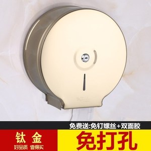 ที่ใส่กระดาษชำระติดผนังทรงกลมสแตนเลสสำหรับโรงแรม ดีไซน์ทันสมัย กันน้ำ - Product Image 4