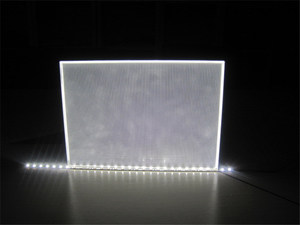 Panneau de guidage lumineux personnalisé PC PMMA PS MS, tailles 315x315mm 450x450mm 600x900mm pour l'éclairage hôtelier et les présentoirs de musées - Product Image 1
