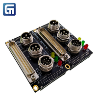 Carte de conversion de signal PCBA pour système de marquage laser F2 OEM/ODM avec connecteur aviation GX16 et borniers pour interface Galvo