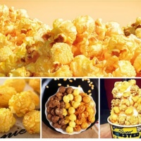 Machine à Popcorn Commerciale en Acier Inoxydable pour Caramel et Maïs Soufflé, Certifiée CE, à Vendre en Chine