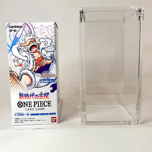 Custodia Protettiva in Acrilico Trasparente Personalizzata TCG per Booster Box Giapponese One Piece con Coperchio Magnetico Rinforzato per One Piece - Product Image 4