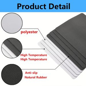 Almohadillas de Sublimación Personalizadas con Logotipo, Tamaño Personalizado, Transferencia por Calor, Tela de Neopreno, Impresión en Goma, Alfombrillas de Ratón en Blanco - Product Image 5