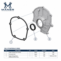 Gasket Penutup Rantai Timing MANER 06H103483C Untuk EA888 Gen1 Gen2 1.8T 2.0T Audi A4 A5 A6 Q3 Q5 VW Passat CC Tiguan Suku Cadang Mobil