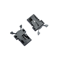 Cerradura de Puerta de Guantera Automotriz Universal de Plástico para Caja de Almacenamiento del Lado del Pasajero con Liberación Rápida