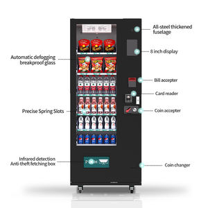 Автоматический вендинговый аппарат для здоровой еды, холодных напитков, снеков, газировки, малый вендинговый аппарат для розничных магазинов, в продаже - Product Image 5