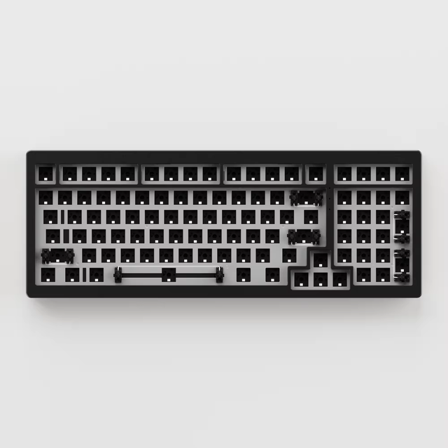 Akko Monsgeek M2 Wired Mechanical Keyboard Kit QMK Aluminum Alloy Hot Swap Gasket 98 Keys Barebone Kit