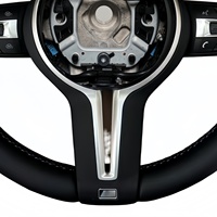 Volant en cuir pour BMW M3 M5 M6 F01E60 E86 F05 F06 F10 F30 F35 F20 E70 E90 E71 E84 E53 E60 Accessoires de voiture