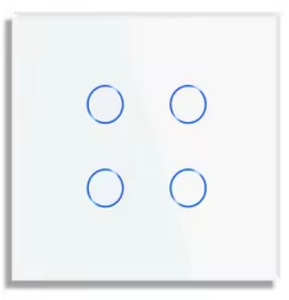 Bingoelec 1/2/3/4 Gang Way 700W <span class=keywords><strong>LED</strong></span> <span class=keywords><strong>Dimmer</strong></span> <span class=keywords><strong>Switch</strong></span> Vida Inteligente Compatível 10A Painel de Toque de Vidro Temperado UE Interruptor De Parede para Casa - Product Image 2
