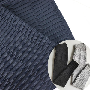 ผ้าไนลอนผสมสแปนเด็กซ์ลายทาง หนา 365gsm สำหรับกางเกงโยคะ - Product Image 3