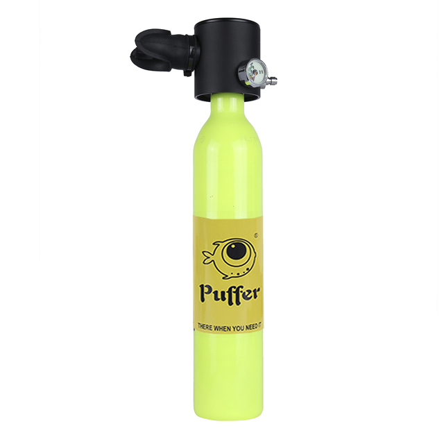 0.5L Scuba Diving Tank Mini Oxygen Tank Set Mini Scuba Air Tank  Hotdive