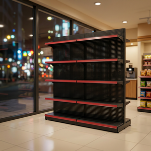 Rak <span class=keywords><strong>Display</strong></span> Dua Sisi Berkualitas Terbaik untuk Tugas Ringan dan Rak Toko untuk Rak Supermarket, Rak Toko Kelontong, dan Rak Camilan - Product Image 1