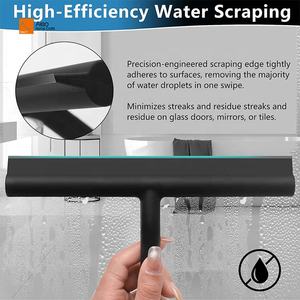 자석 후크 및 소형 고무 손잡이가있는 슈퍼 미니 Tentent 전체 실리콘 와이퍼 일상 사용 자동차 창 유리 스퀴지 - Product Image 4