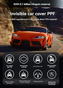 2024 Origin Factory Tpu Auto Invisible Car Coat Paste Clear Package Wholesale Car Paint Protection Whole Car Anti-scratch Film