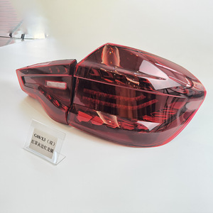 ฝาครอบไฟท้ายสีแดง BMW X3 G08 ลายเกล็ดมังกรสีน้ำตาลคู่ ไฟเลี้ยวแบบไล่ระดับ ไฟเดย์ไลท์แบบสแกน ชุดอัพเกรด - Product Image 2