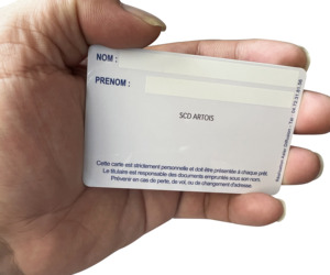 T5577 bản sao kiểm soát truy cập thẻ nhà máy giá bán buôn 13.56MHz Máy in phun RFID thẻ rewritable nhựa PVC trống RFID PVC Pet thẻ - Product Image 4