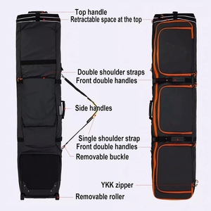 <span class=keywords><strong>Bolsa</strong></span> de Snowboard Plegable con Ruedas SIA005, <span class=keywords><strong>Bolsa</strong></span> de Esquí con Ruedas para Viajes en Avión, <span class=keywords><strong>Bolsa</strong></span> de Snowboard Impermeable con Ruedas - Product Image 5