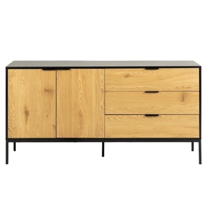 Phòng khách hiện đại tự chọn bảng & tự chọn Tủ 3 ngăn kéo + 2 cửa sideboards với lưu trữ - Product Image 1