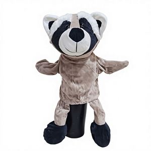 <b>Animal</b> Hand Puppets Plush <b>Toys</b> Parent-Child Interactive Gloves for Kindergarten Storytelling with Open-Mouth Feature 30-35cm - Product Image 6