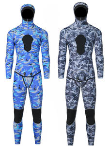 Combinaison de plongée thermique en néoprène 3MM pour l'hiver, motif camouflage, pour la plongée sous-marine et la pêche au harpon, vente en gros - Product Image 2