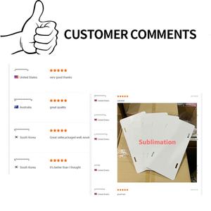 Ébauches de plaque d'immatriculation à sublimation entrepôt américain LIVRAISON GRATUITE Ébauches de sublimation de 12x6 pouces plaques de voiture à transfert de chaleur en vrac - Product Image 2