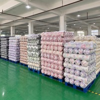 Tissu en microfibre tissé à impression numérique 5D, 100 % polyester, motif personnalisé disponible, 250 cm, pour rideaux et oreillers – Prix usine abordable