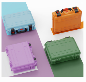 Estuche portátil para herramientas DF0722 con asa, maleta para herramientas, estuches rígidos de plástico para transporte, estuche para drones, resistente al agua y a impactos. - Product Image 5